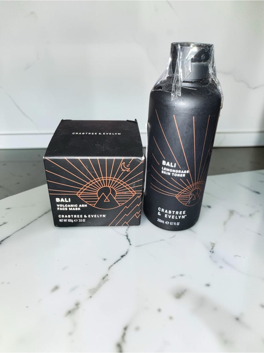 Crabtree & Evelyn Bali Skincare Set Face Mask + Lemongrass Toner